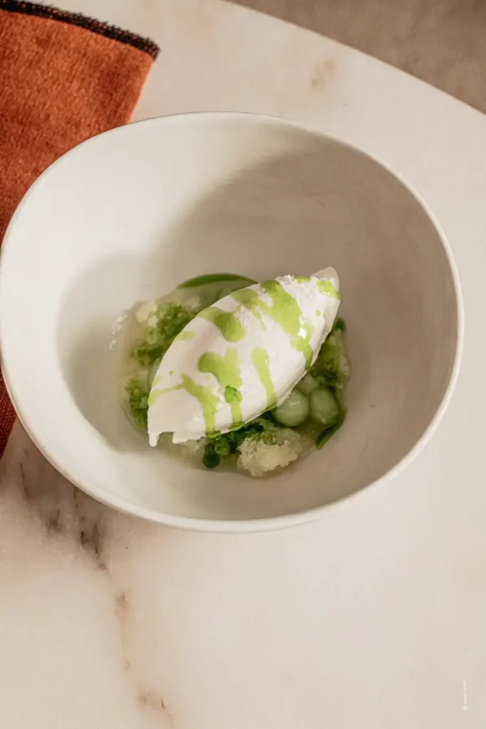 Helado postre restaurante narbona Le Mosaïque